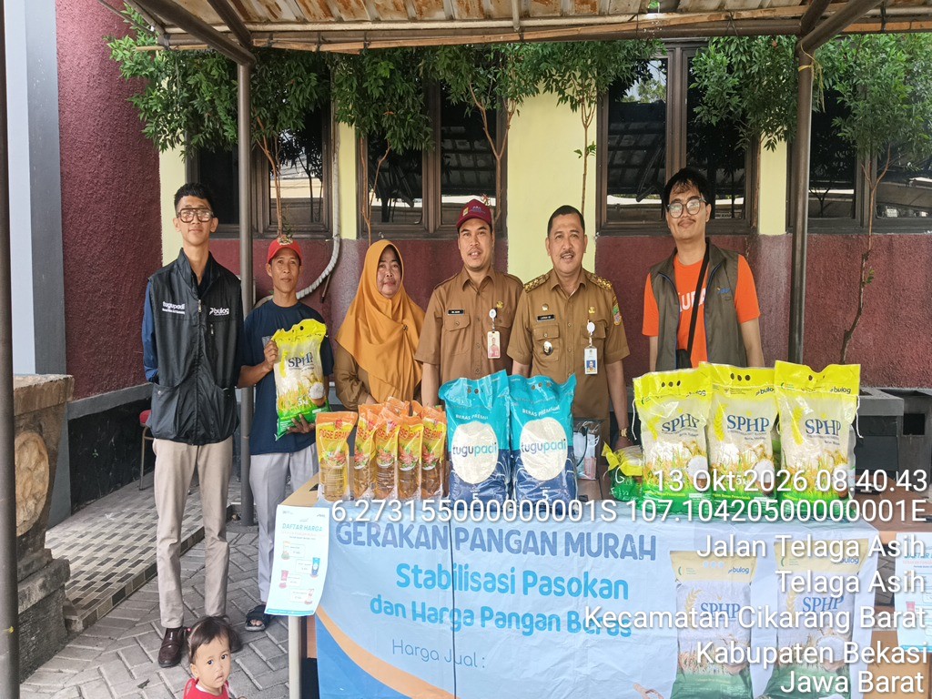 Operasi Pasar Kecamatan CIkarang Barat