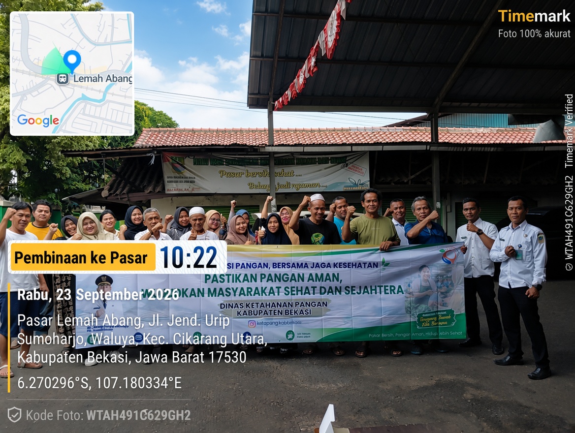 Pembinaan Ketahanan Pangan Pasar Lemahabang